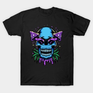 Mushroom Skull T-Shirt